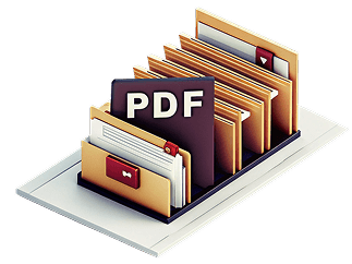 PDF documents stack